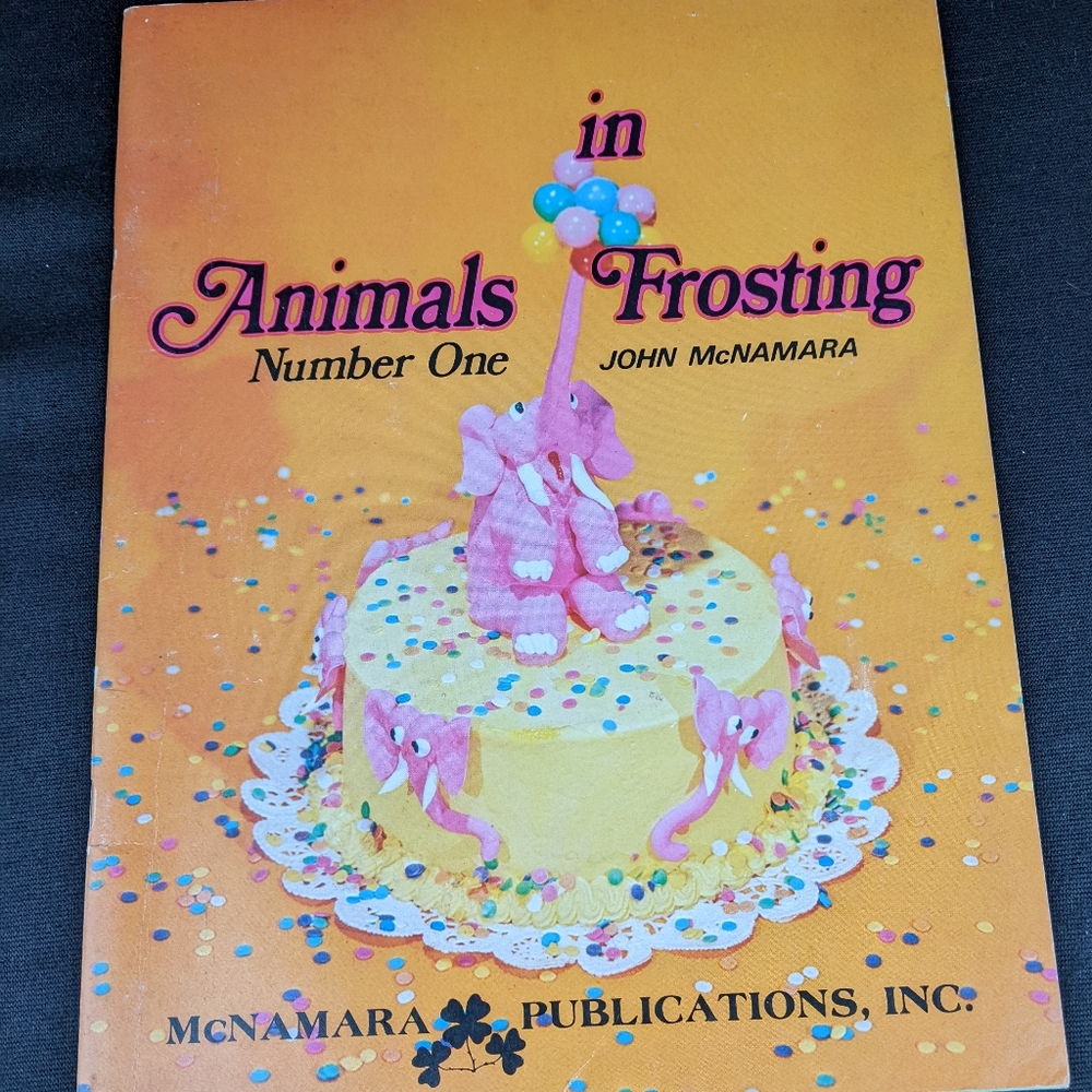 1982 animals in frosting number one John McNamara book